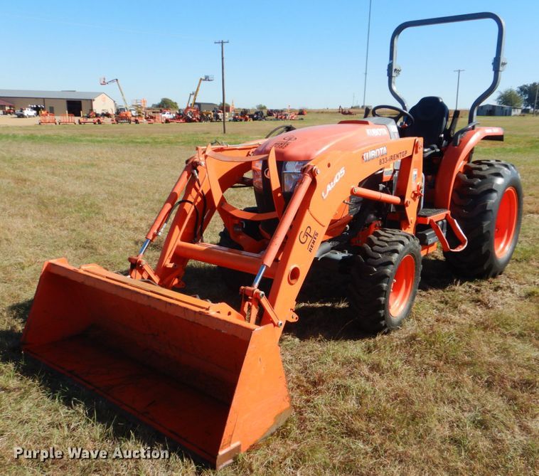image for item GC9658 2016 Kubota L3560D MFWD tractor