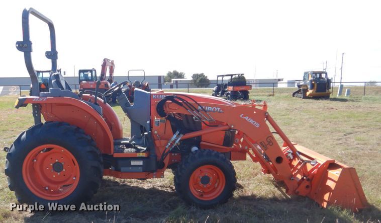 image for item GC9658 2016 Kubota L3560D MFWD tractor