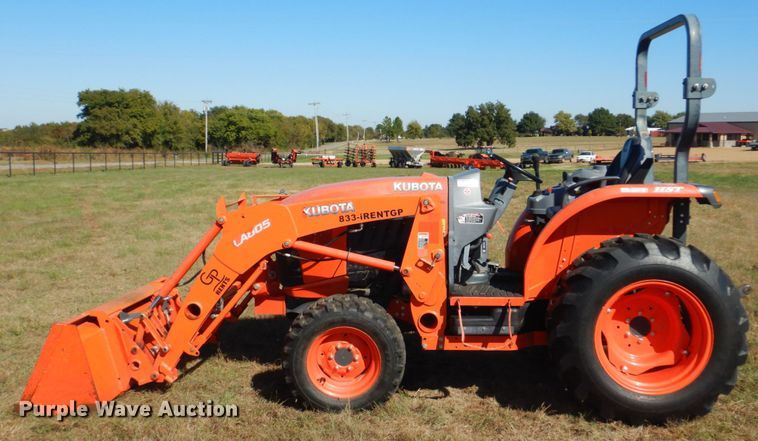 image for item GC9658 2016 Kubota L3560D MFWD tractor