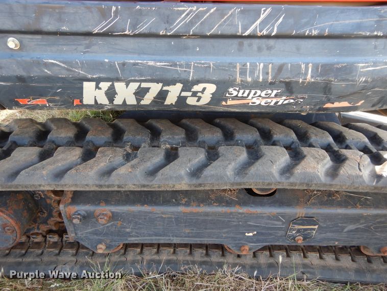 image for item GC9660 2014 Kubota KX71-3S mini excavator