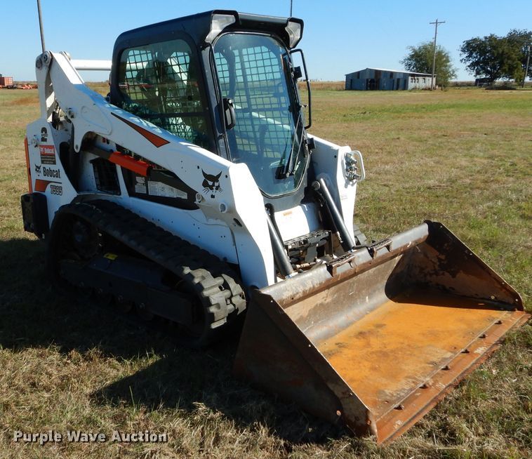image for item GC9662 2017 Bobcat T595 skid steer