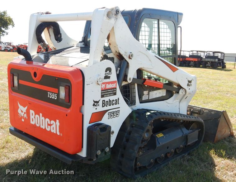 image for item GC9662 2017 Bobcat T595 skid steer