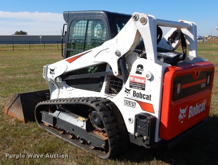 image for item GC9662 2017 Bobcat T595 skid steer