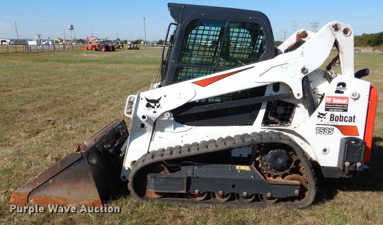 image for item GC9662 2017 Bobcat T595 skid steer