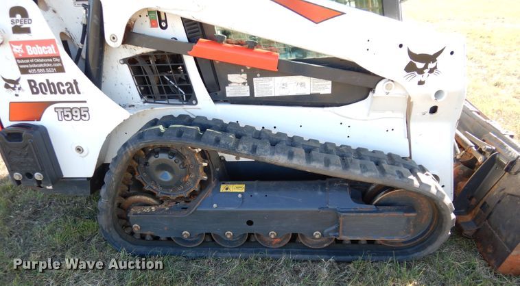 image for item GC9662 2017 Bobcat T595 skid steer