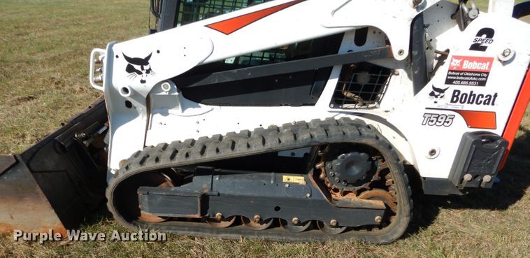 image for item GC9662 2017 Bobcat T595 skid steer