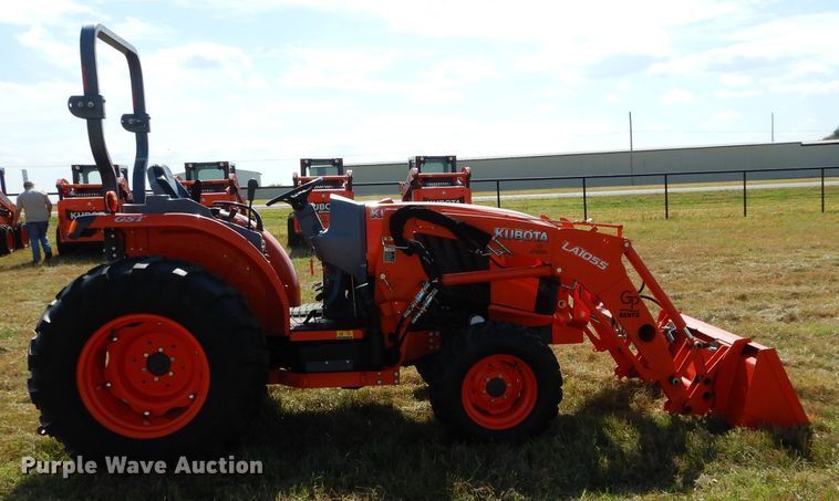 image for item GC9666 2017 Kubota L4760D MFWD tractor