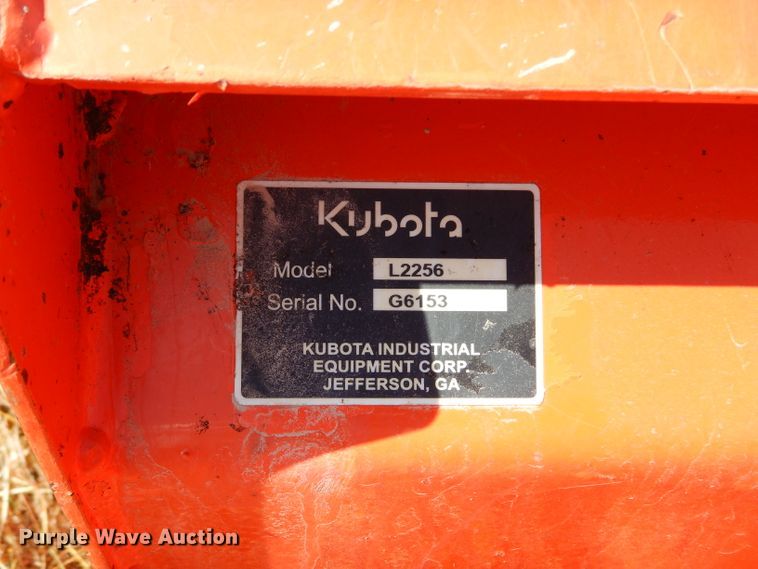 image for item GC9666 2017 Kubota L4760D MFWD tractor