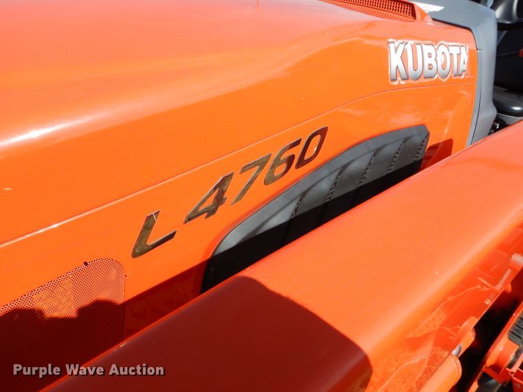 image for item GC9666 2017 Kubota L4760D MFWD tractor