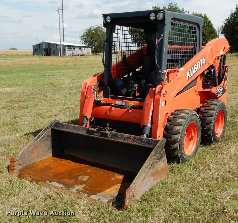 image for item GC9668 2016 Kubota SSV65 skid steer