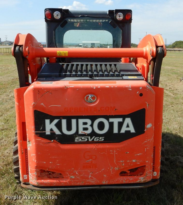 image for item GC9668 2016 Kubota SSV65 skid steer
