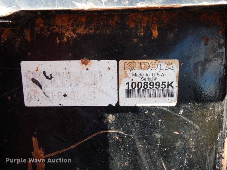 image for item GC9668 2016 Kubota SSV65 skid steer