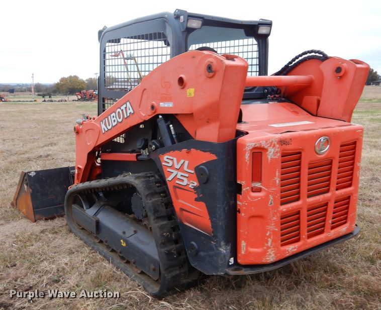 image for item GC9670 2015 Kubota SVL75-2 skid steer