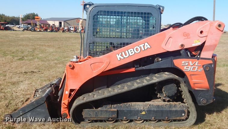 image for item GC9674 2014 Kubota SVL90-2 skid steer