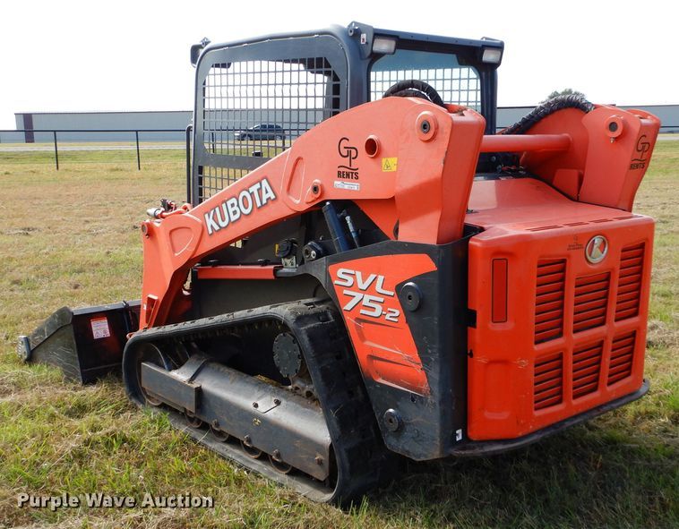 image for item GC9675 2015 Kubota SVL75-2 skid steer