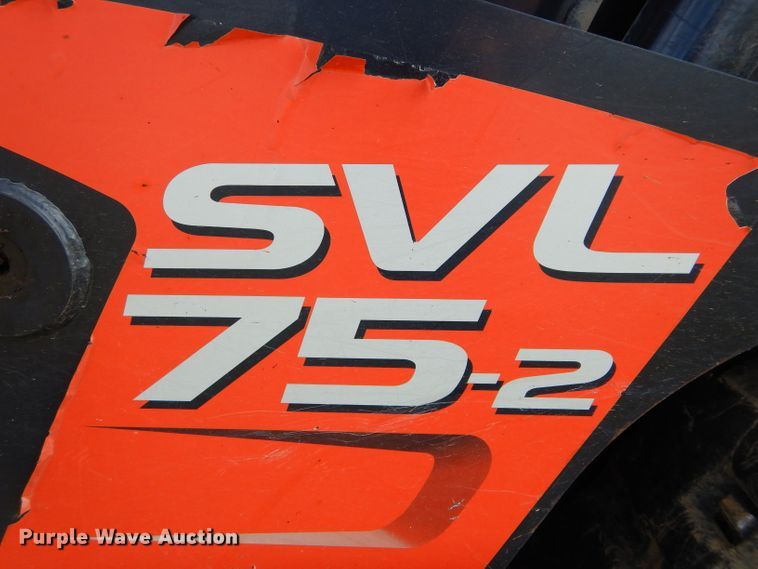image for item GC9675 2015 Kubota SVL75-2 skid steer