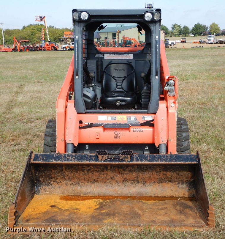 image for item GC9680 2016 Kubota SSV65 skid steer
