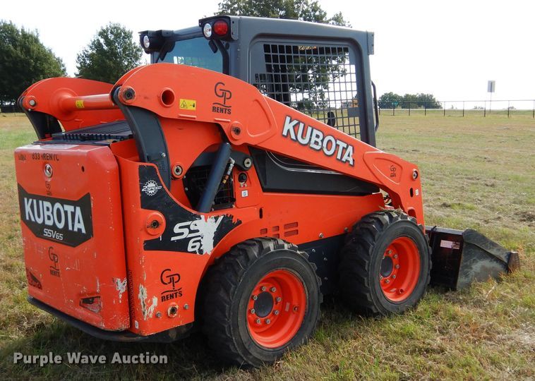 image for item GC9680 2016 Kubota SSV65 skid steer