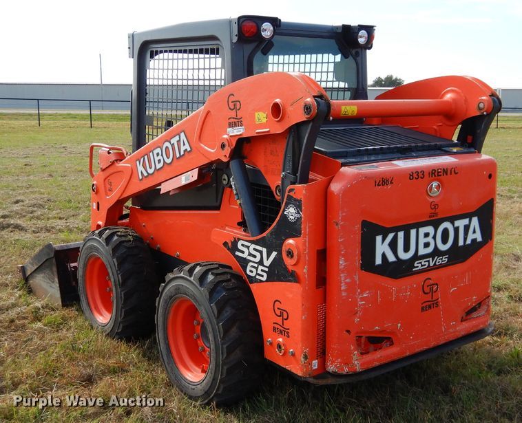 image for item GC9680 2016 Kubota SSV65 skid steer