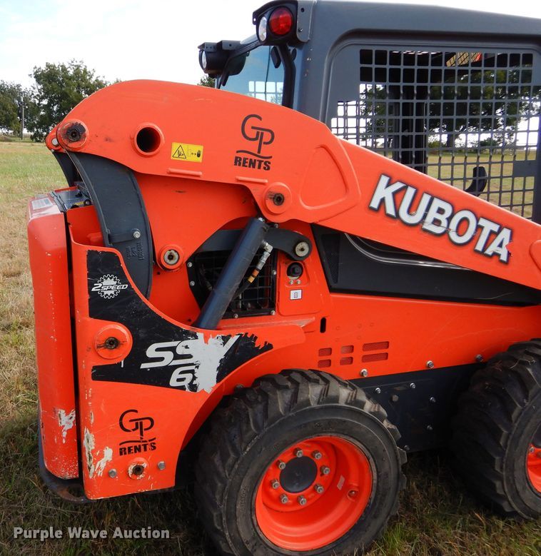 image for item GC9680 2016 Kubota SSV65 skid steer