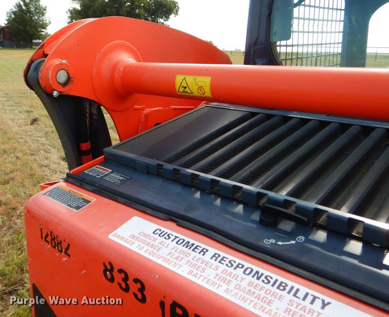 image for item GC9680 2016 Kubota SSV65 skid steer