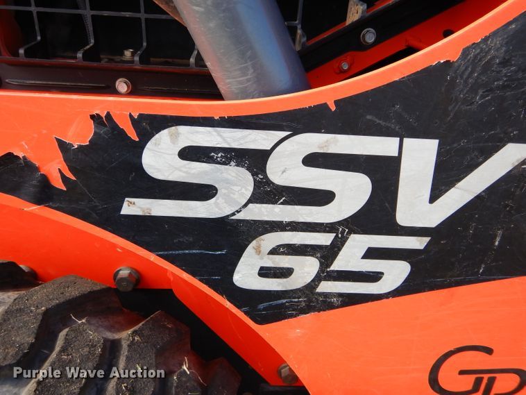 image for item GC9680 2016 Kubota SSV65 skid steer