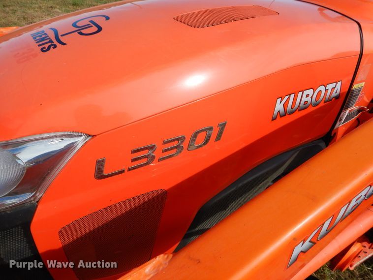 image for item GC9682 Kubota L3301D MFWD tractor