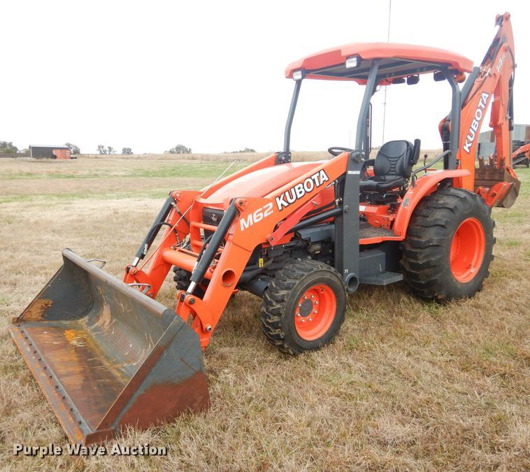 image for item GC9687 2017 Kubota M62 backhoe