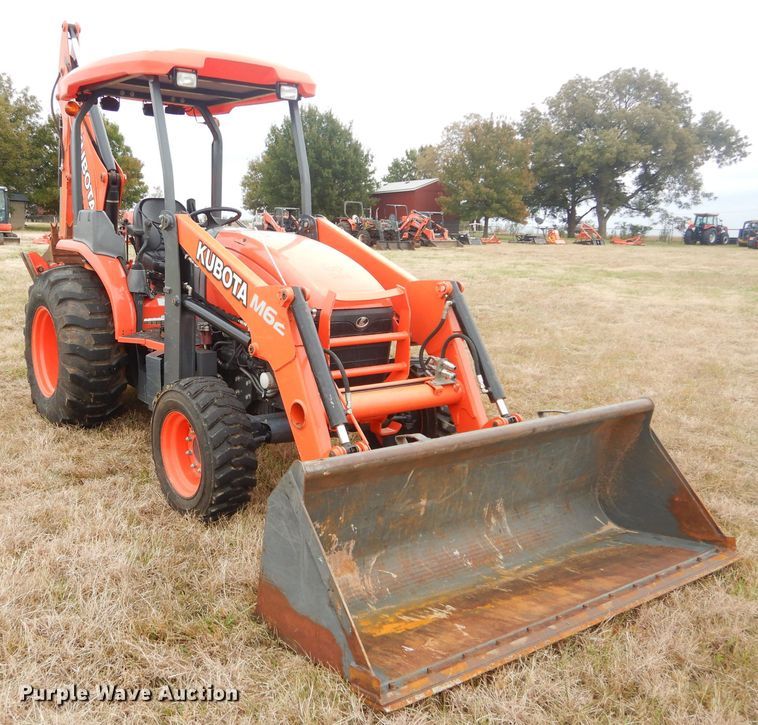 image for item GC9687 2017 Kubota M62 backhoe