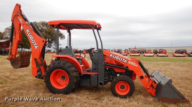 image for item GC9687 2017 Kubota M62 backhoe