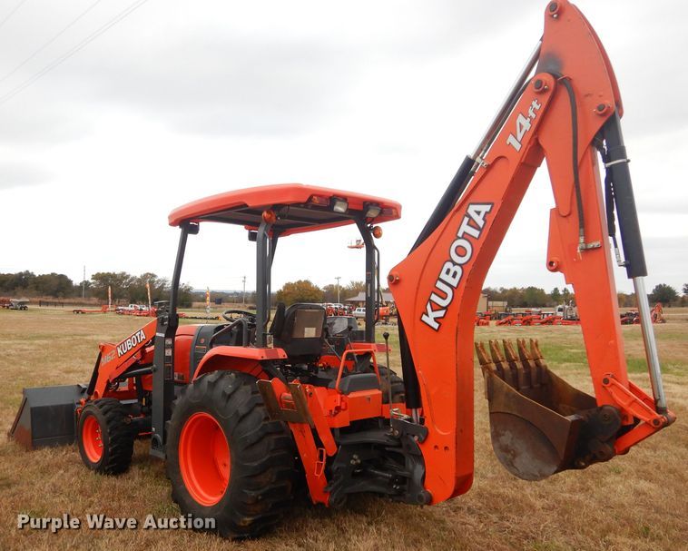 image for item GC9687 2017 Kubota M62 backhoe