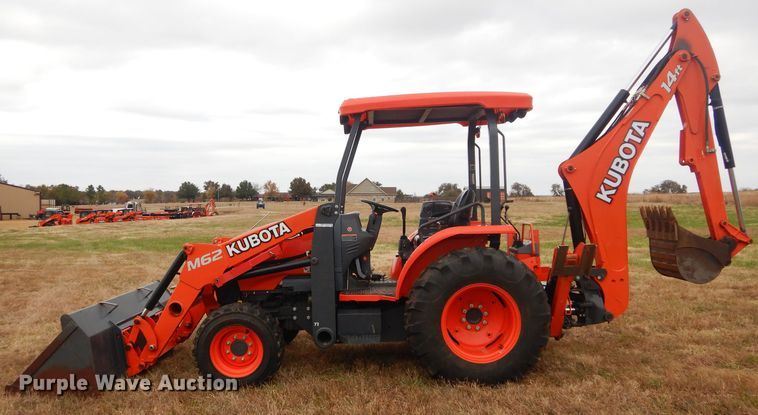 image for item GC9687 2017 Kubota M62 backhoe