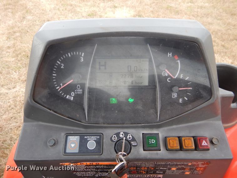 image for item GC9687 2017 Kubota M62 backhoe