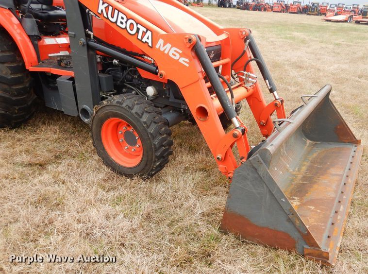 image for item GC9687 2017 Kubota M62 backhoe