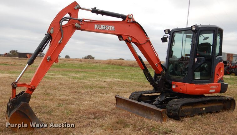 image for item GC9689 2016 Kubota KX057-4 mini excavator