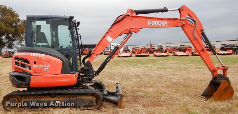 image for item GC9689 2016 Kubota KX057-4 mini excavator