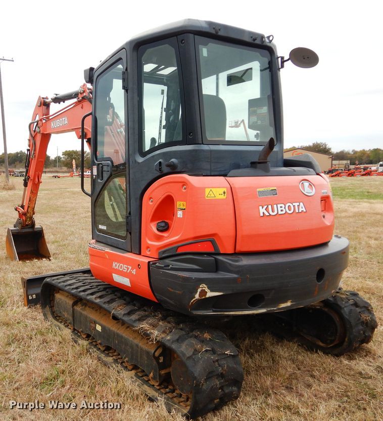 image for item GC9689 2016 Kubota KX057-4 mini excavator