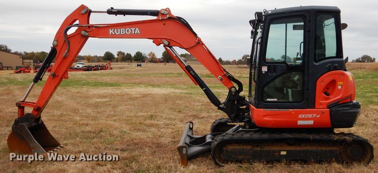 image for item GC9689 2016 Kubota KX057-4 mini excavator