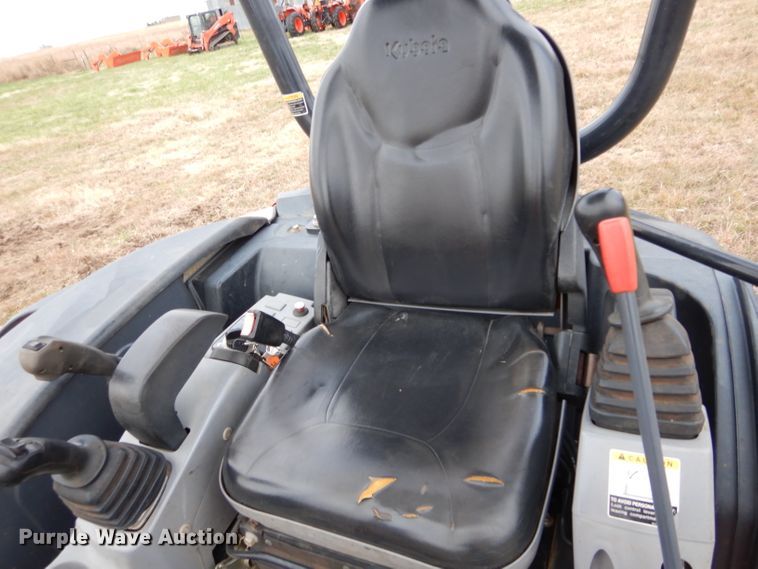 image for item GC9690 2014 Kubota U35-4 mini excavator