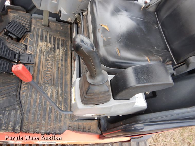 image for item GC9690 2014 Kubota U35-4 mini excavator