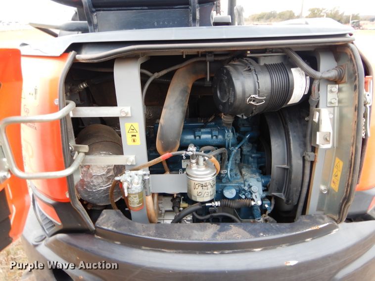 image for item GC9690 2014 Kubota U35-4 mini excavator