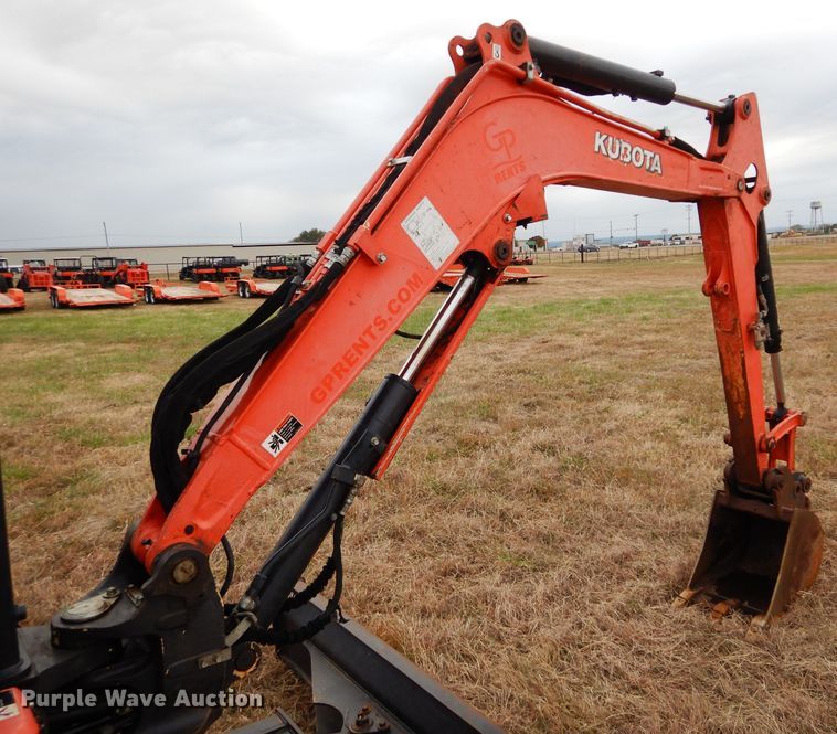 image for item GC9690 2014 Kubota U35-4 mini excavator