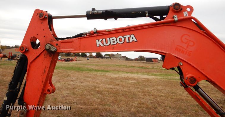 image for item GC9690 2014 Kubota U35-4 mini excavator