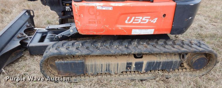 image for item GC9690 2014 Kubota U35-4 mini excavator