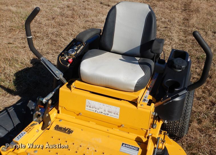 image for item GC9733 2019 Hustler Raptor Flip-Up 933614 ZTR lawn mower
