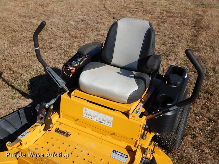 image for item GC9733 2019 Hustler Raptor Flip-Up 933614 ZTR lawn mower
