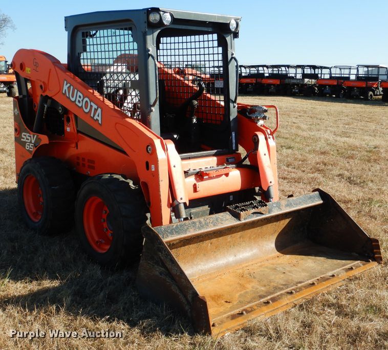 image for item GC9737 2016 Kubota SSV65 skid steer