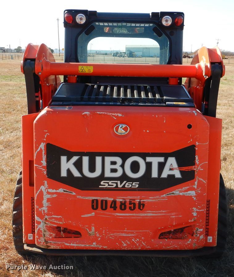 image for item GC9737 2016 Kubota SSV65 skid steer