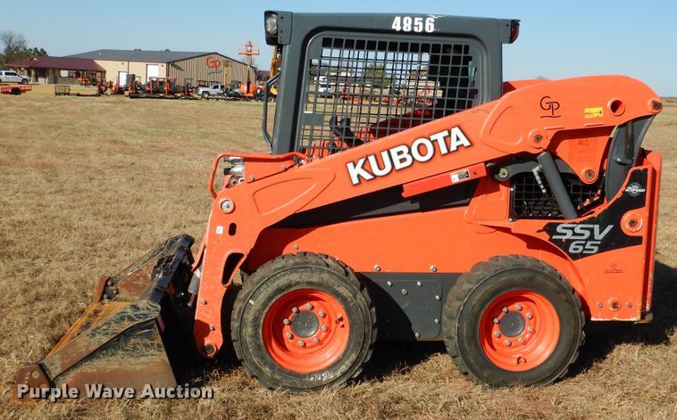 image for item GC9737 2016 Kubota SSV65 skid steer