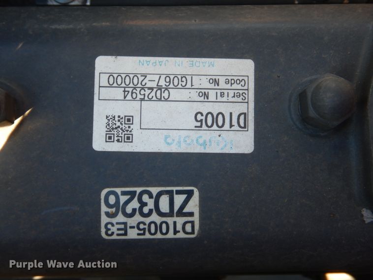 image for item GC9740 Kubota ZD326 ZTR lawn mower